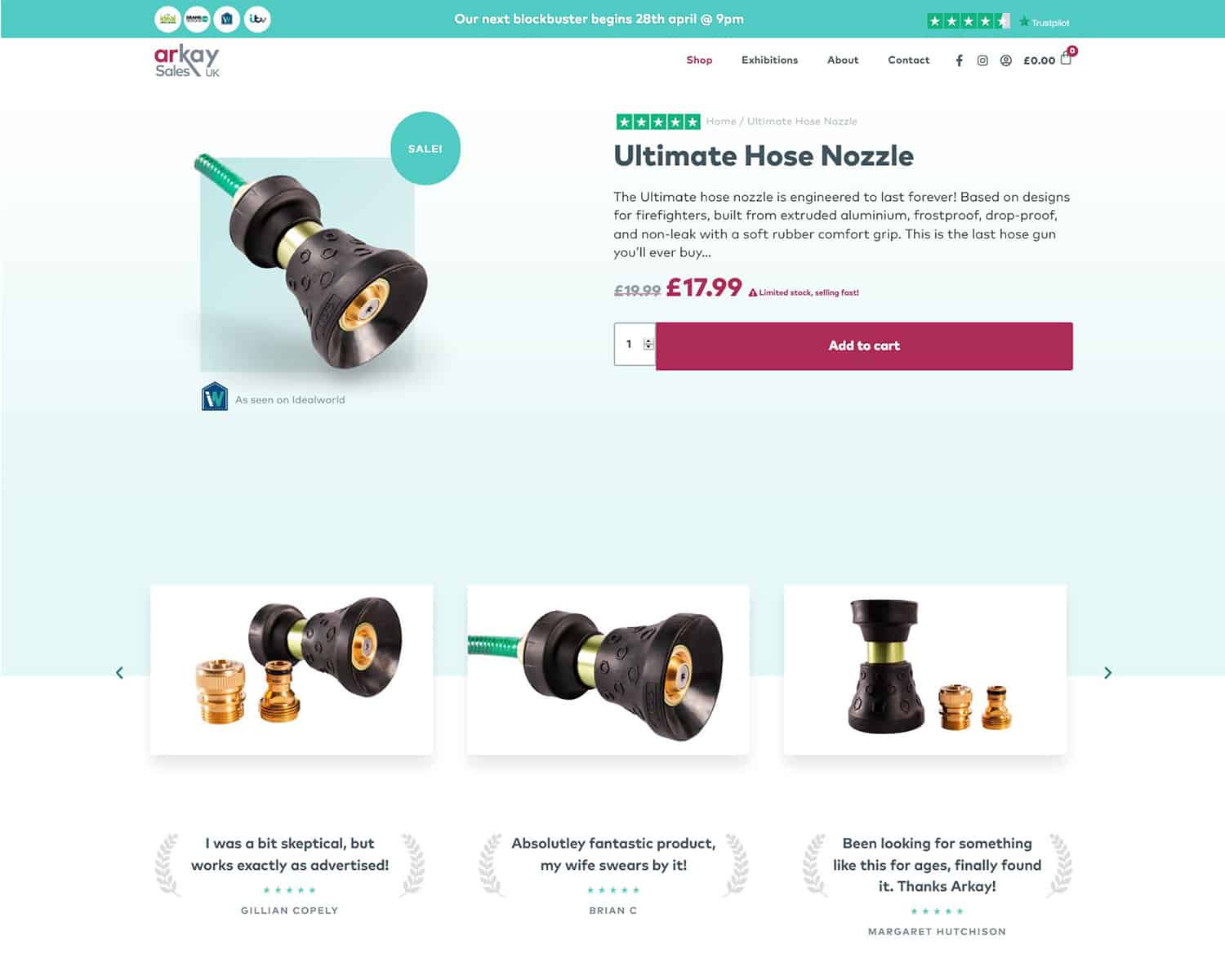 project arkay sales uk web gallery single product