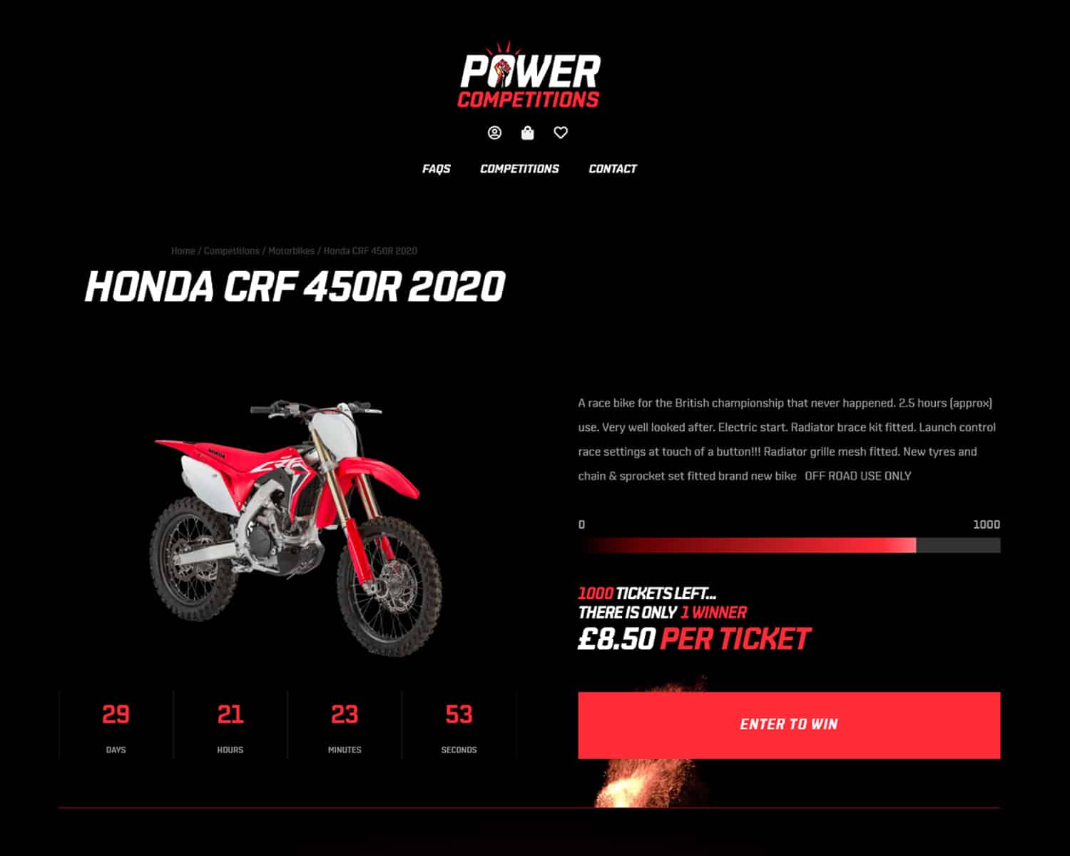 project power competitions web gallery prize